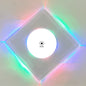 LED Glow Household Coaster Acrylic Crystal