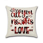 Valentines Day red Pillowcase cushion cover