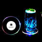 LED Glow Household Coaster Acrylic Crystal