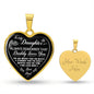 To My Daughter | Always Remember | Luxury Heart Necklace
