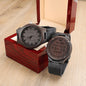 To My Dad | I Love You Forever | Wooden Watch