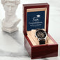 To Our Son | Congratulations | Men's Openwork Watch