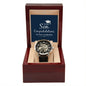 To Our Son | Congratulations | Men's Openwork Watch