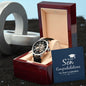 To Our Son | Congratulations | Men's Openwork Watch