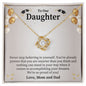 To Our Daughter | Love Knot Necklace | Graduation Gift