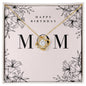 For Mom - Happy Birthday - Love Knot Necklace