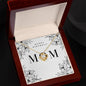For Mom - Happy Birthday - Love Knot Necklace