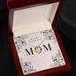 For Mom - Happy Birthday - Love Knot Necklace