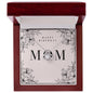 For Mom - Happy Birthday - Love Knot Necklace