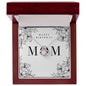 For Mom - Happy Birthday - Love Knot Necklace