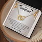 To Our Daughter | Interlocking Hearts Necklace | Graduation Gift