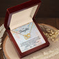 To My Daughter | Interlocking Hearts Necklace | Graduation Gift