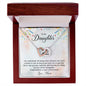 To My Daughter | Interlocking Hearts Necklace | Graduation Gift