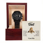 To My Dad | Black Chronograph Watch