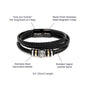 Love You Forever Bracelet- World's Best Dad