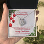 To My Amazing Granddaughter | Forever Love Necklace | Christmas Gift