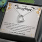 To Our Daughter | Forever Love Necklace | Graduation Gift