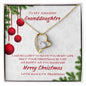 To My Amazing Granddaughter | Forever Love Necklace | Christmas Gift