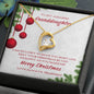 To My Amazing Granddaughter | Forever Love Necklace | Christmas Gift