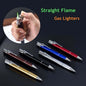 Metal Signature Windproof Gas Inflatable Jet Lighter For Father, Groom, Husband, Boyfriend