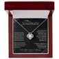 To My Soulmate | I Love You, Forever & Always - Love Knot Necklace