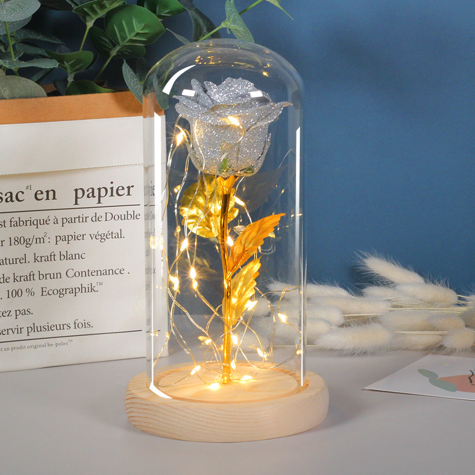 Eternal Rose Valentines Day Gift For Girlfriend, Wedding, Wife, Bride, Mother