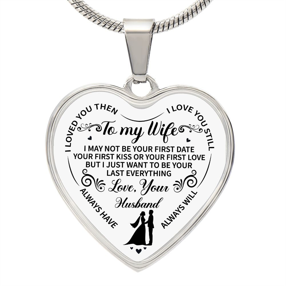 To My Wife | Luxury Heart Necklace