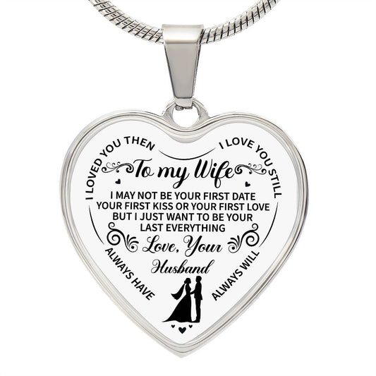To My Wife | Luxury Heart Necklace