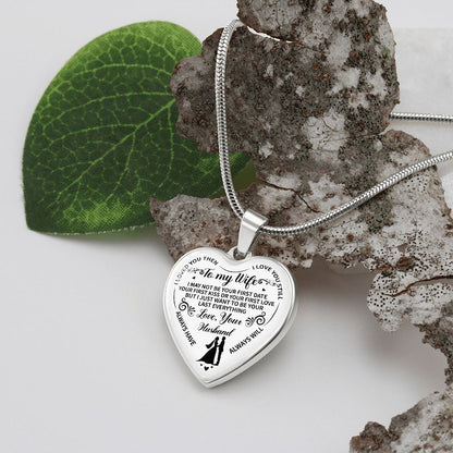 To My Wife | Luxury Heart Necklace