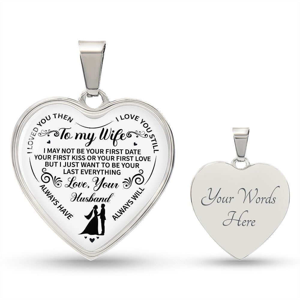 To My Wife | Luxury Heart Necklace