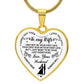 To My Wife | Luxury Heart Necklace