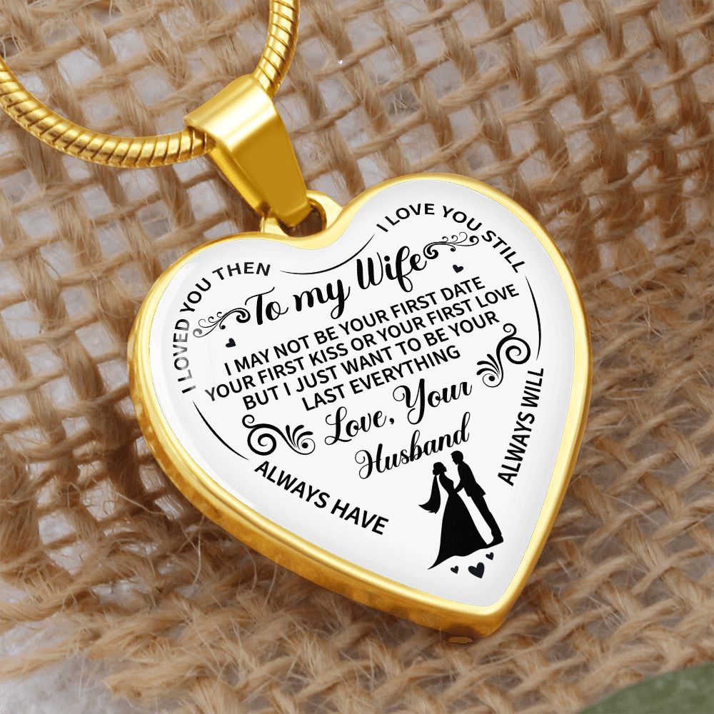To My Wife | Luxury Heart Necklace