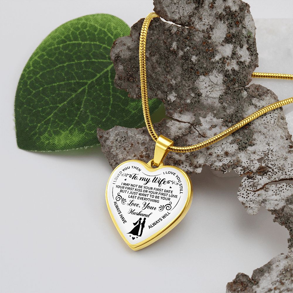 To My Wife | Luxury Heart Necklace