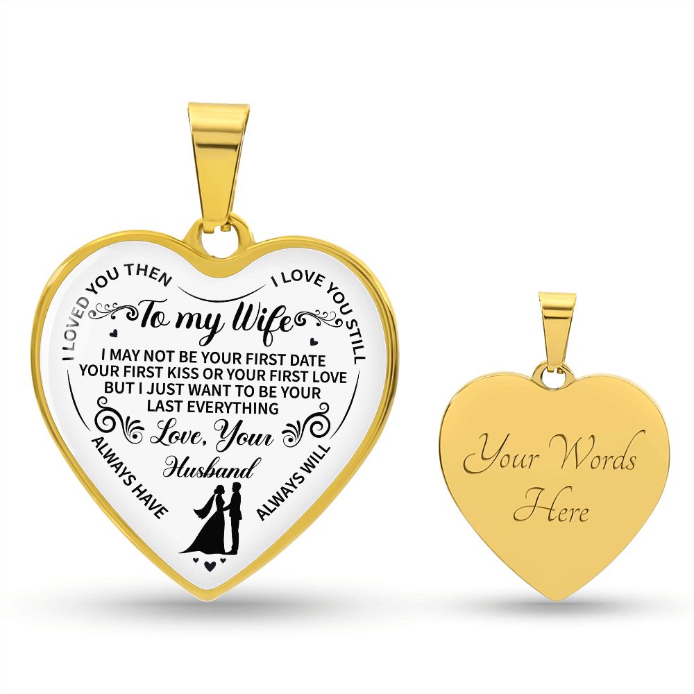 To My Wife | Luxury Heart Necklace