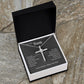 To Our Son | CZ Cross Necklace