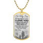 To My Son | Luxury Dog Tag -