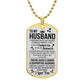 To My Husband | Luxury Dog Tag  -
