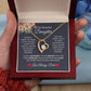 To My Beautiful Daughter | Forever Love Necklace | For Daughter Gift, Birthday, Christmas, Graduation, Valentine's Day, Just Because!