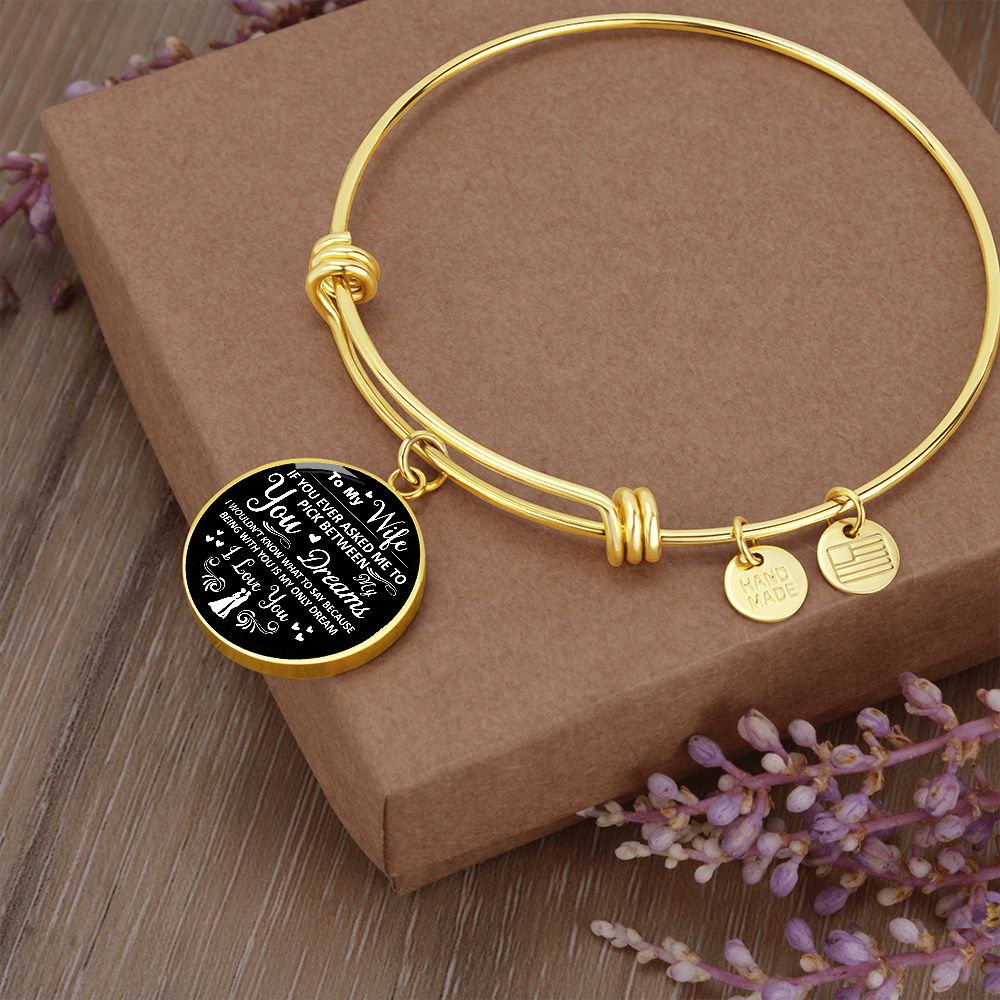To My Wife | Luxury Circle Bangle