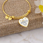 To My Wonderful Mom | Adjustable Luxury Heart Bangle
