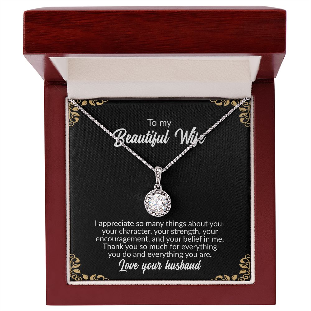 To My Beautiful Wife | Eternal Hope Necklace