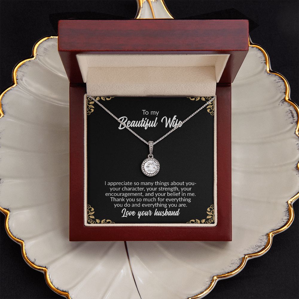To My Beautiful Wife | Eternal Hope Necklace