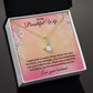 To My Beautiful Wife | Alluring Beauty Necklace