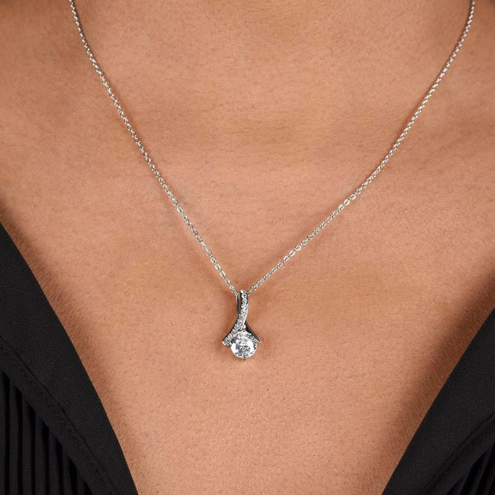To My Beautiful Wife | Alluring Beauty Necklace