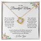 To My Beautiful Mom | Love Knot Necklace