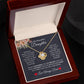 To My Beautiful Daughter | Love Knot Necklace | For Daughter Gift, Birthday, Christmas, Graduation, Valentine's Day, Just Because!