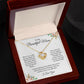 To My Beautiful Mom | Love Knot Necklace