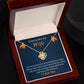 To My Smokin' Hot Wife | Love Knot Necklace