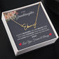 To My Granddaughter [Always Remember] Personalized Name Necklace [Valentine's Day, Birthday, Christmas, Gift