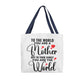 To The World You Are A Mother, But To Your Family You Are the World!  Gift For Mom! Birthday, Mother's Day, Anniversary, Christmas!
